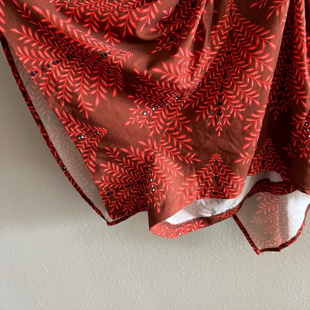 Cupshe Red Patterned Robe - image 6